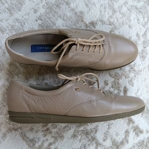 Easy Spirit Motion Leather Oxford Shoes 7.5 Wheatfield Leather Brown